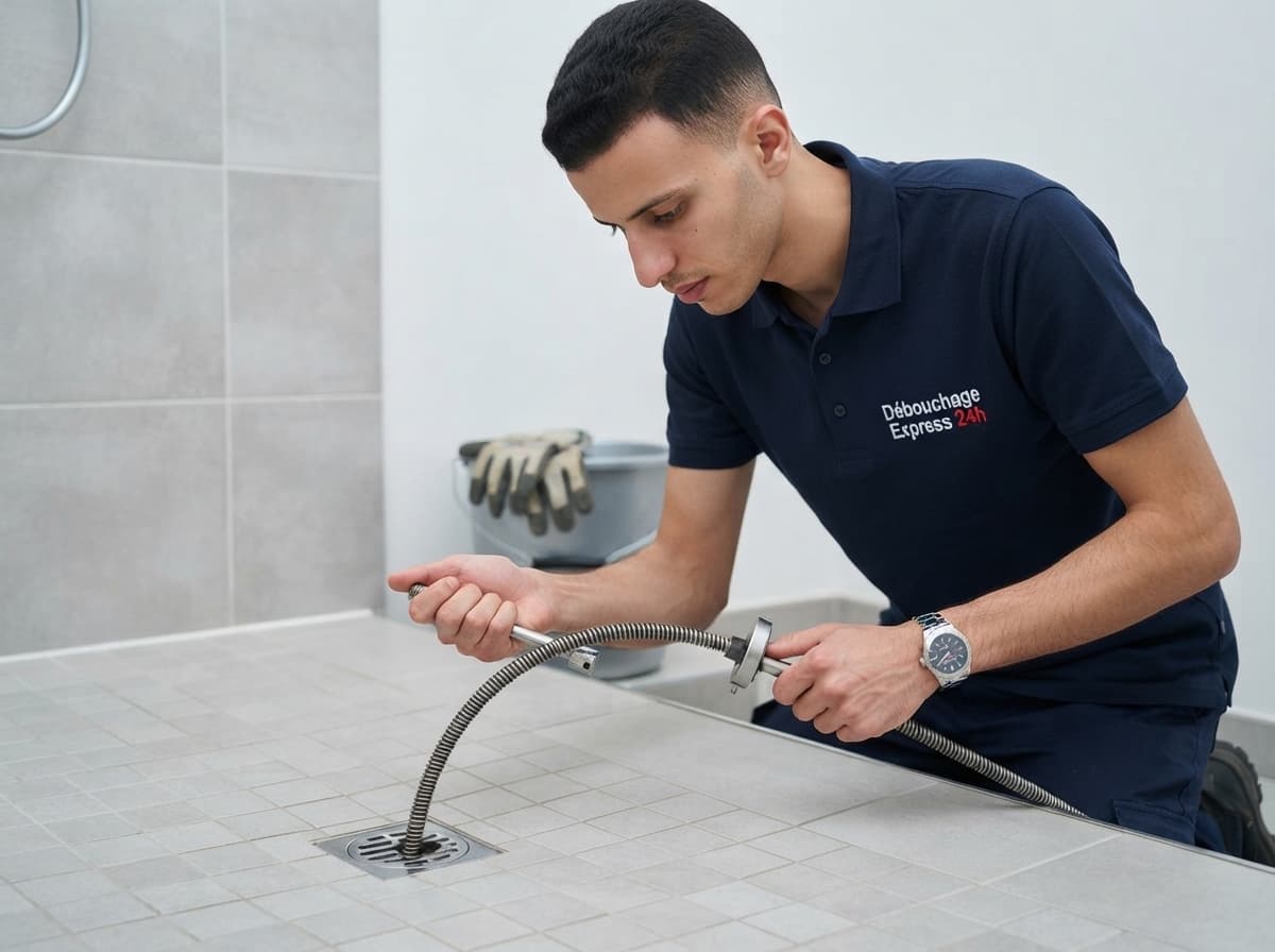 Débouchage de bonde et siphon de douche italienne à Andenne