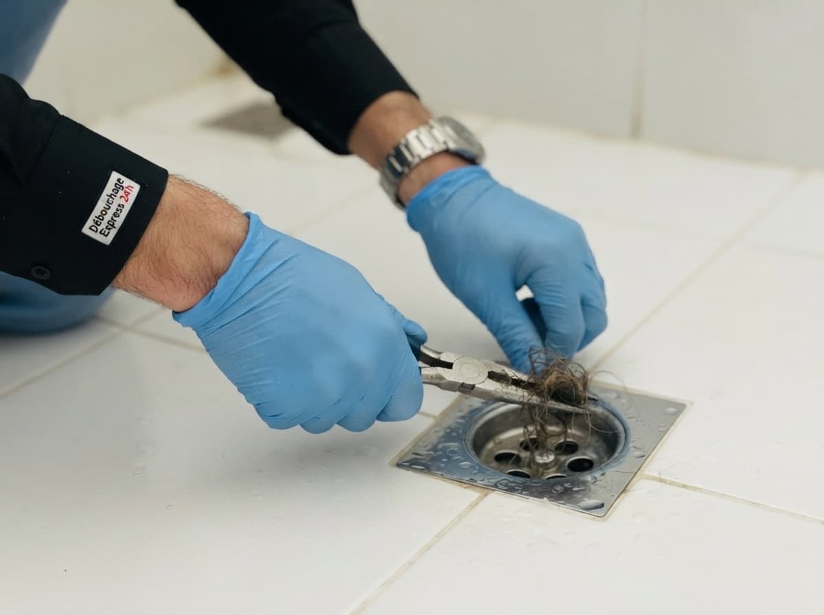 Débouchage Douche