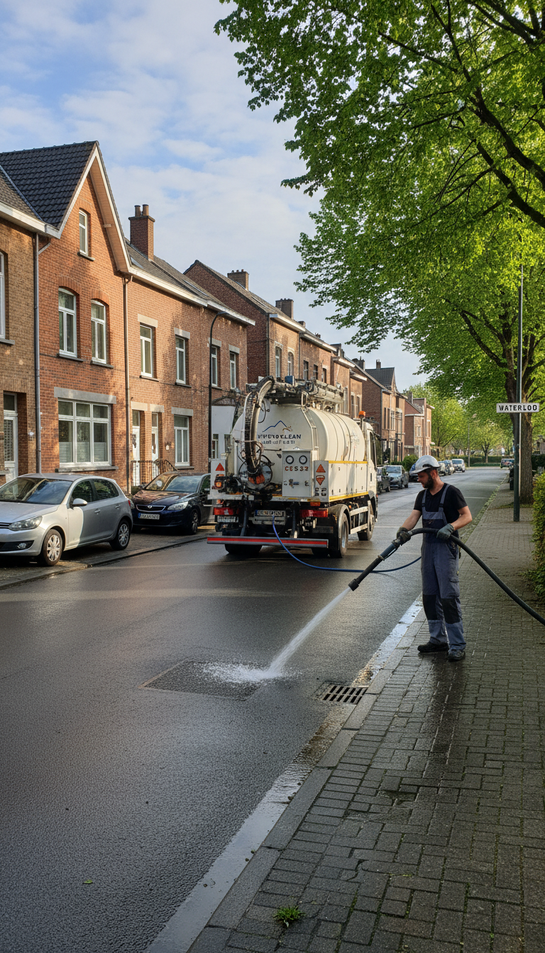 Hydrocurage haute pression à Waterloo | Debouchage Express 24H