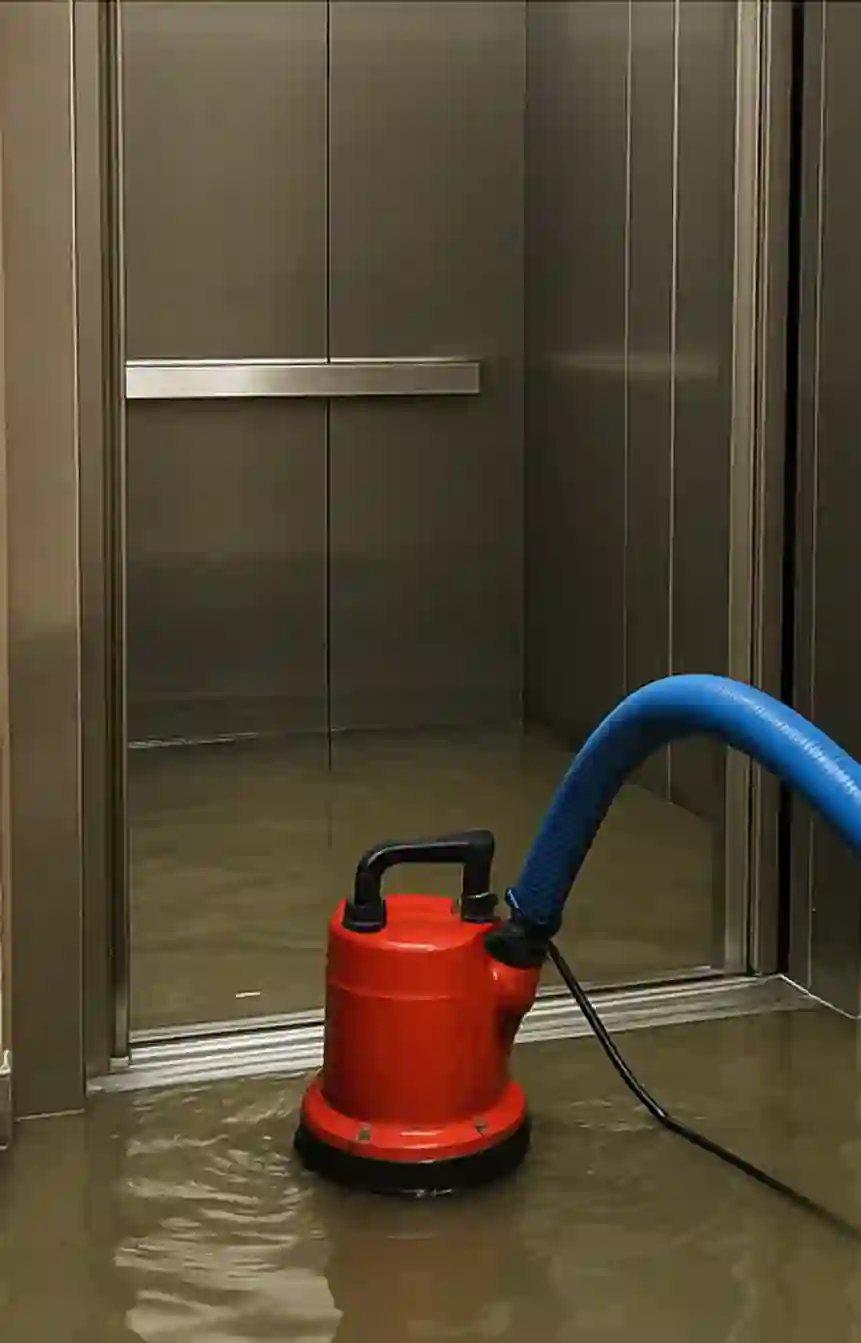 Pompage & Vidange ascenseur inondé : le guide complet d'urgence et de réparation 2025 La découverte d'une fosse d'ascenseur remplie d'eau est une situation aussi alarmante qu'urgente. Que ce soit dans un immeuble résidentiel, un bureau ou un espace commercial, une inondation paralyse non seulement la mobilité verticale mais représente également un danger imminent. Face à cette urgence ascenseur inondé, paniquer est la pire des réactions. Agir vite, mais surtout, agir correctement est essentiel pour garantir la sécurité de tous et limiter les dégâts matériels. Cette section vous guide à travers les premiers réflexes à adopter, les risques à ne jamais sous-estimer et les professionnels à contacter sans délai. Lorsqu'un ascenseur est bloqué suite à une inondation, ce n'est pas un simple dysfonctionnement. C'est le résultat direct de l'eau envahissant la partie la plus sensible de l'installation : la fosse (ou cuvette). C'est dans cet espace, sous le niveau du rez-de-chaussée, que se trouvent des composants électriques et mécaniques cruciaux : les contacts de sécurité, les boîtiers de connexion, les poulies de tension, et parfois une partie du système de commande. L'eau agit comme un conducteur électrique, créant des courts-circuits instantanés. Les systèmes de sécurité de l'ascenseur, conçus pour détecter toute anomalie, se déclenchent immédiatement. Ils coupent l'alimentation du moteur et engagent les freins, immobilisant la cabine où qu'elle se trouve. C'est un mécanisme de protection vital, mais qui signe le début d'une intervention complexe. La première étape est de comprendre d'où vient l'eau, car la nature du sinistre peut influencer l'intervention. Les causes les plus fréquentes incluent : Les fortes pluies et l'infiltration : Une mauvaise étanchéité des fondations ou un drainage insuffisant autour du bâtiment peuvent rapidement transformer la fosse en puisard. Une rupture de canalisation : Qu'il s'agisse d'une conduite d'eau potable, d'eaux usées ou de chauffage, une rupture à proximité peut inonder la gaine d'ascenseur en quelques minutes. Une crue ou une inondation de quartier : Dans les zones à risque, la montée des eaux souterraines ou le débordement d'un cours d'eau sont des causes directes et souvent dévastatrices. Identifier la source permet d'anticiper la nature de l'eau (claire, souillée, etc.) et de prendre les mesures nécessaires pour stopper l'écoulement si possible.