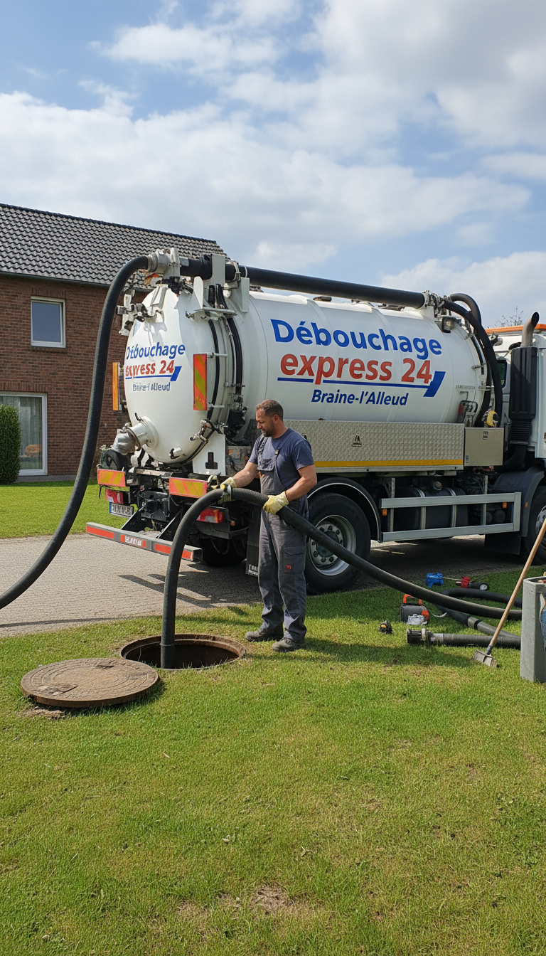Vidange fosse septique Braine lalleud