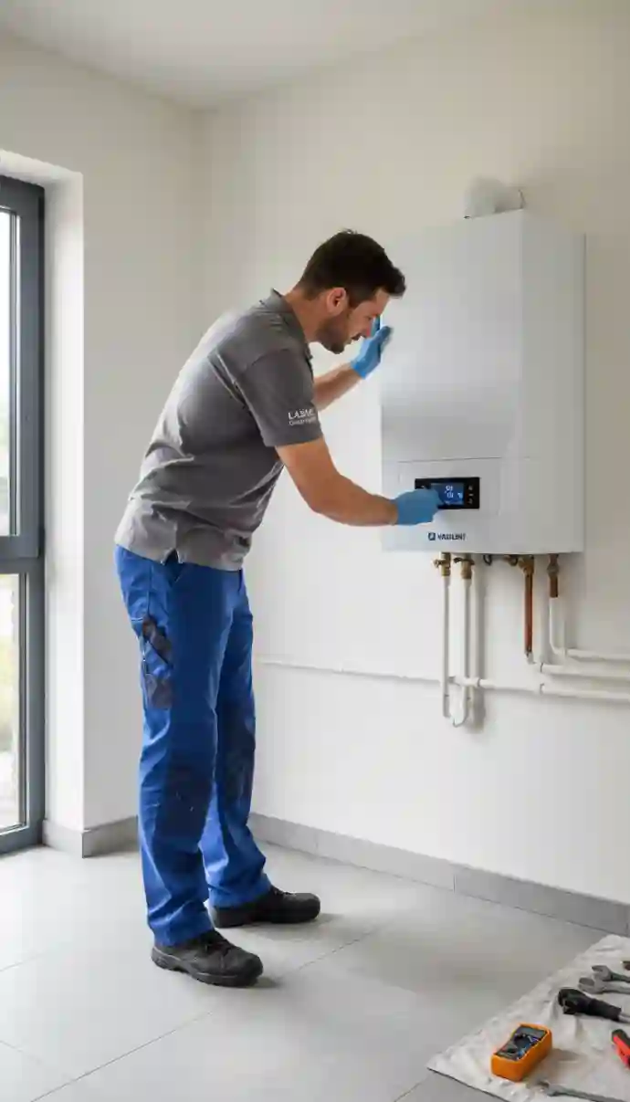 Installation chaudière gaz Lasne