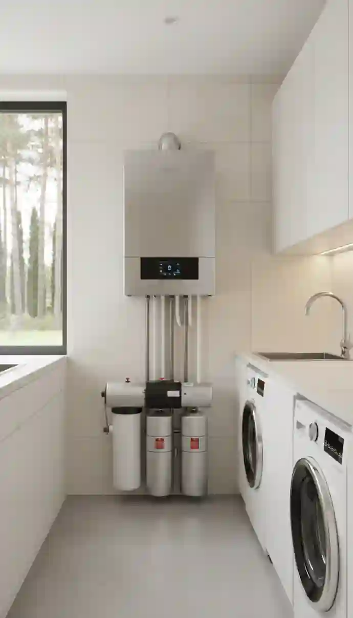 Installation chaudière gaz Lasne