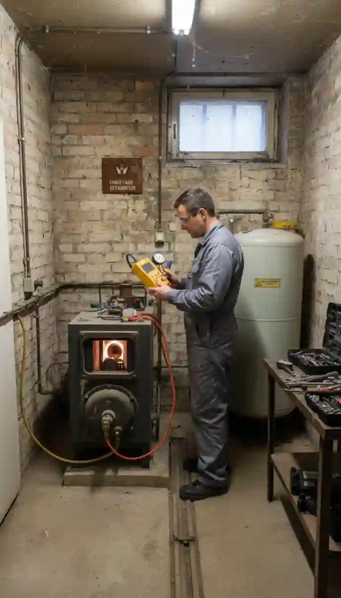 Réparation chaudière mazout Uccle