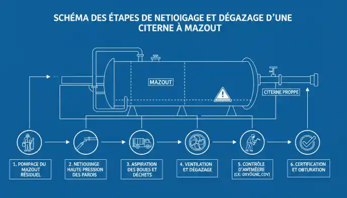 Démontage de cuve à mazout à Waterloo : Guide complet et tarifs