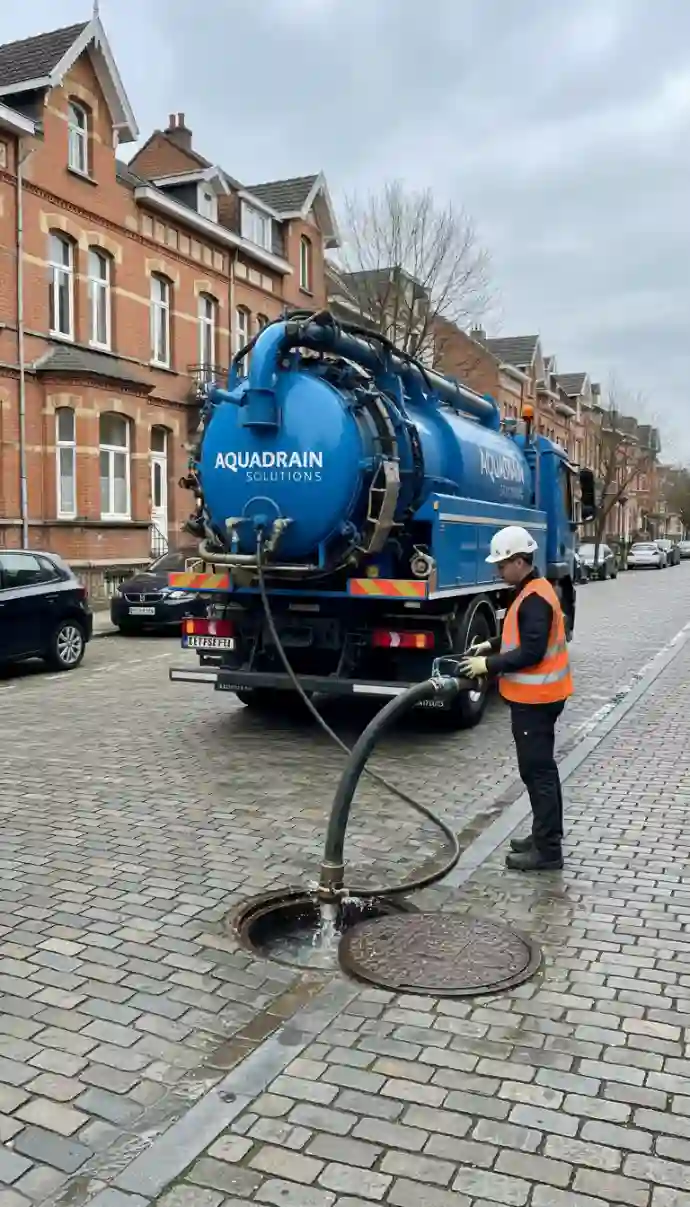 Curage et hydrocurage à Auderghem