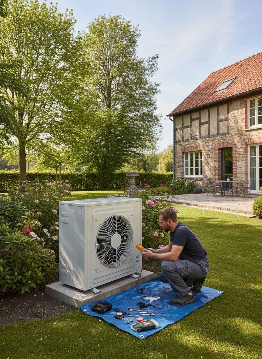 entretien pompe à chaleur lasne