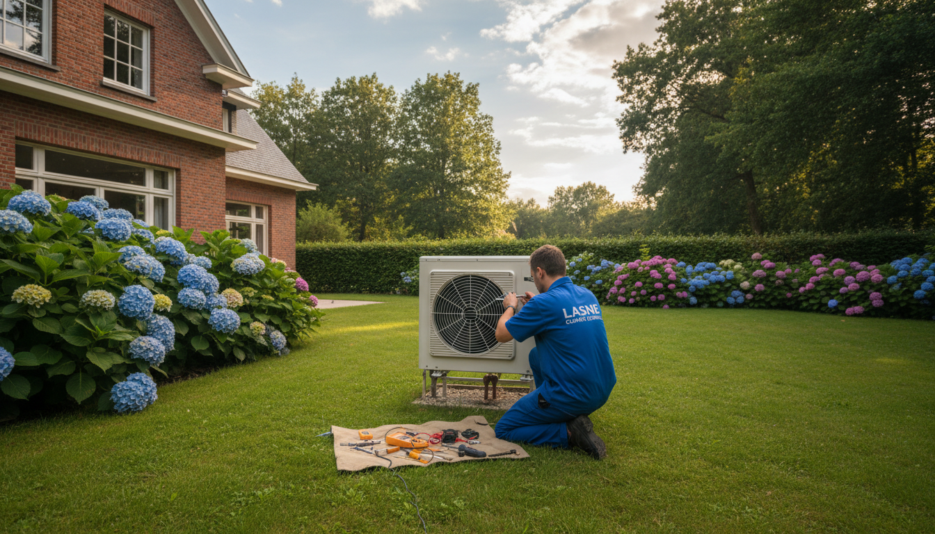 Installation de pac à Lasne
