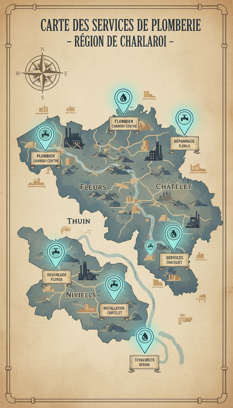 Débouchage Charleroi : Le guide ultime pour sauver vos canalisations (prix & solutions 24/7)